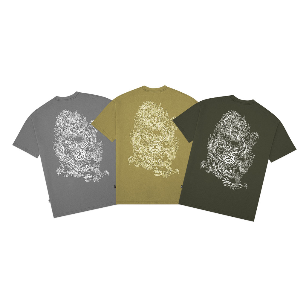 Stussy Dragon Graphic T-Shirt
