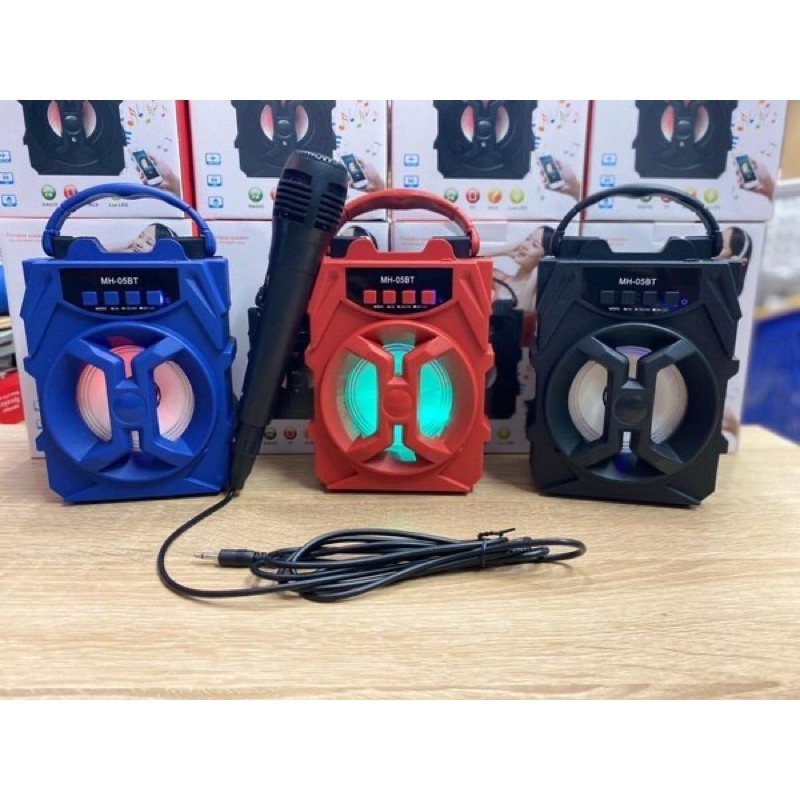 cod promo murah paket diskon% Speaker Karaoke MH-05BT - speaker bluetooth free mic Kualitas original