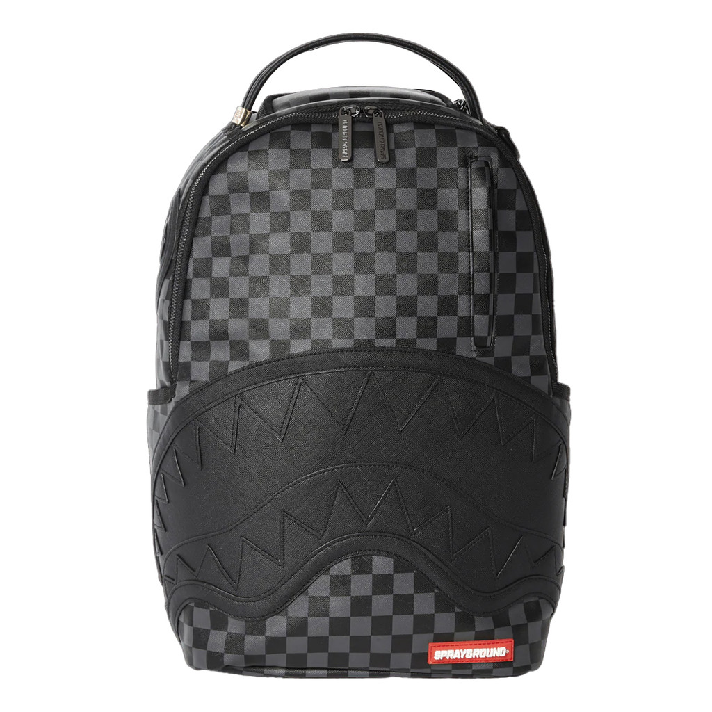 Sprayground Monogram Black Backpack / Tas Branded Original