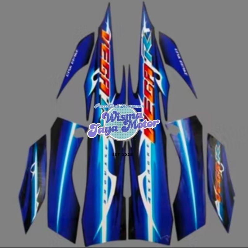 STICKER / STRIPING YAMAHA VEGA R NEW 2007 2008 1