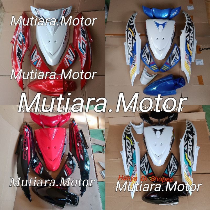 Cover Full Body Halus Mio J Berikut List Stiker Sudah Terpasang Terlaris & Termurah