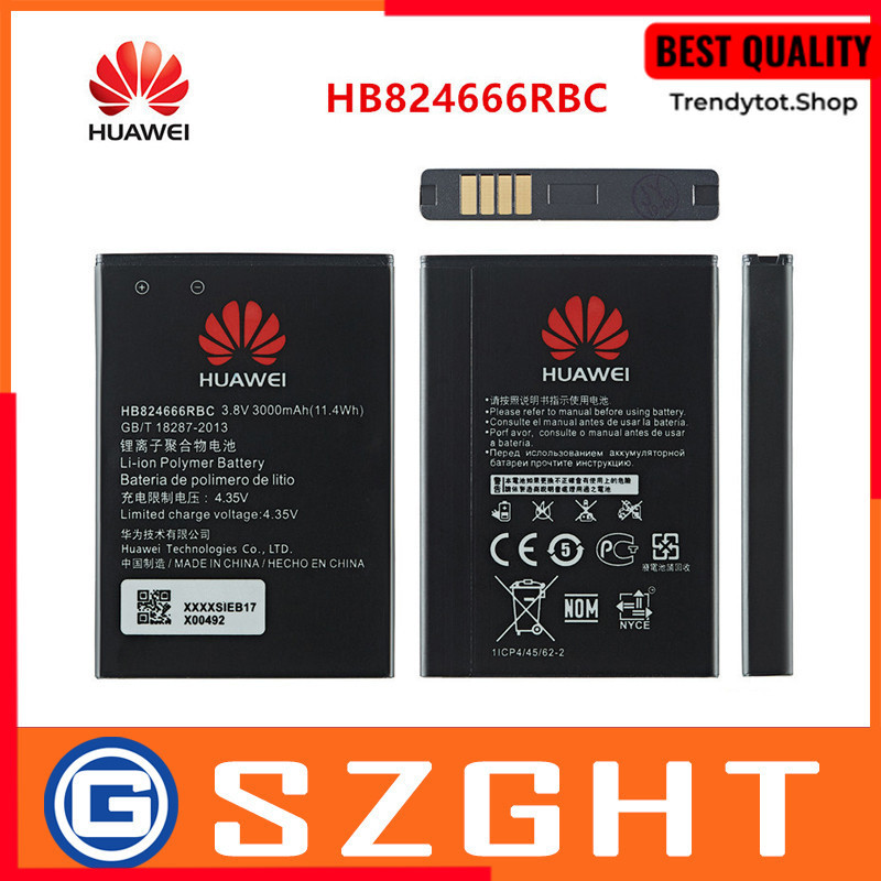 DISKON NEW Orginal HB824666RBC Replacement Battery 3000mAh For Huawei WIFI Router E5577s-321 E5787ph