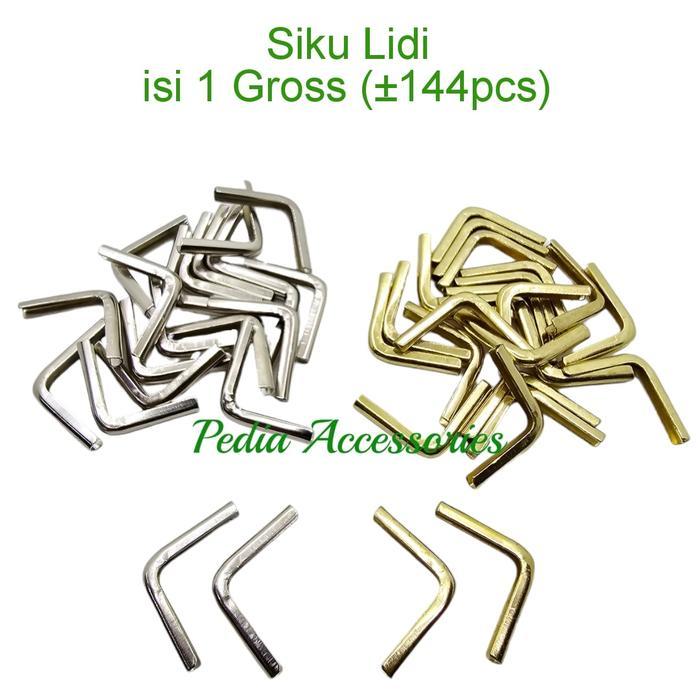 Siku Buku Yasin/ Siku 1007 Gold / Siku Lidi- 1gross (-+144 pcs) - SILVER