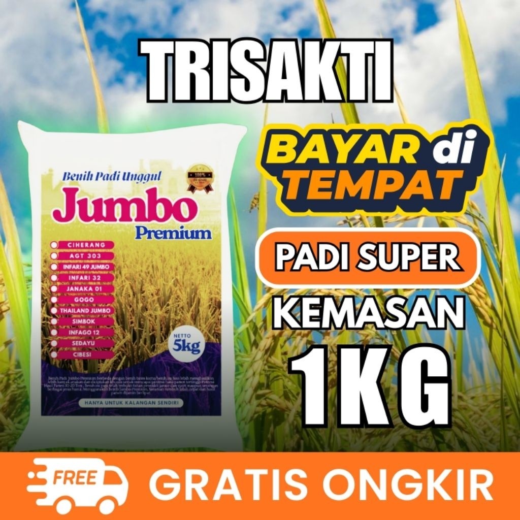 BIbit Padi Unggul Trisakti 1KG
