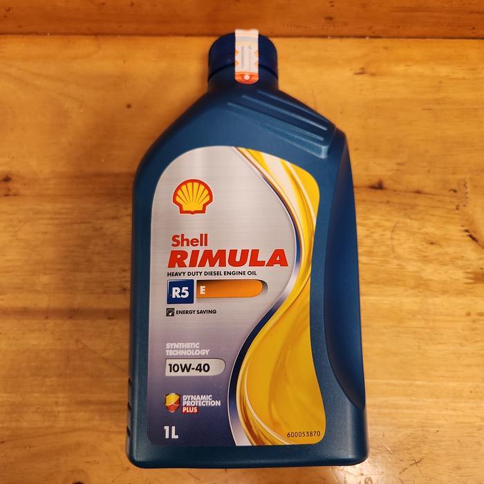 Oli Mesin Diesel Mobil Shell R5E (1L)