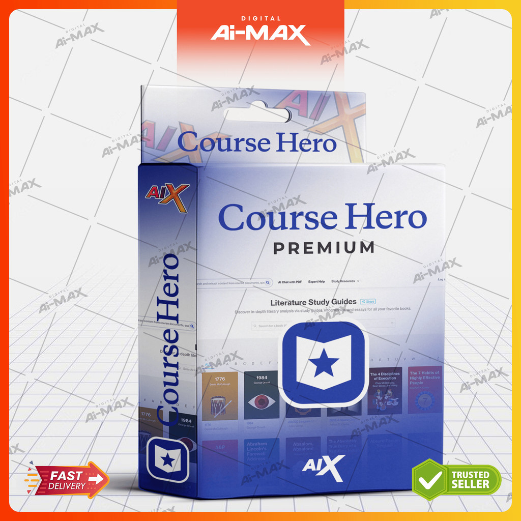 CourseHero Premium Bulanan – 30 Unlock Dokumen & Download Cepat