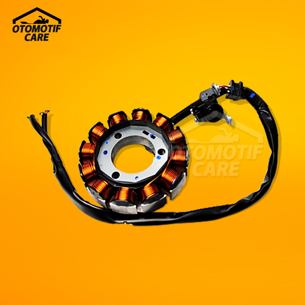 Spul Stator Assy Starter Yamaha Jupiter MX 135 Lama Baru 1S7 Suku Cadang Mesin Motor Yamaha