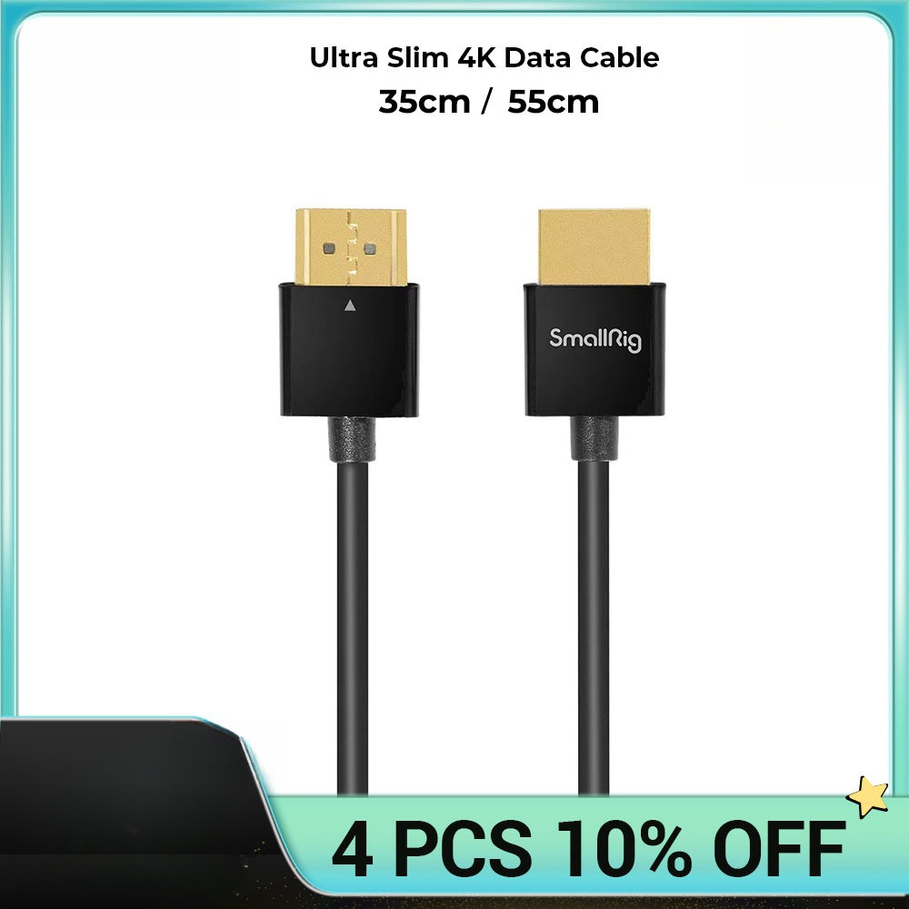 Ultra Slim 4K 60HZ 20 Cable 3355cm for DSLR Monitor Wireless Video Transmitter & Receiver 29562957