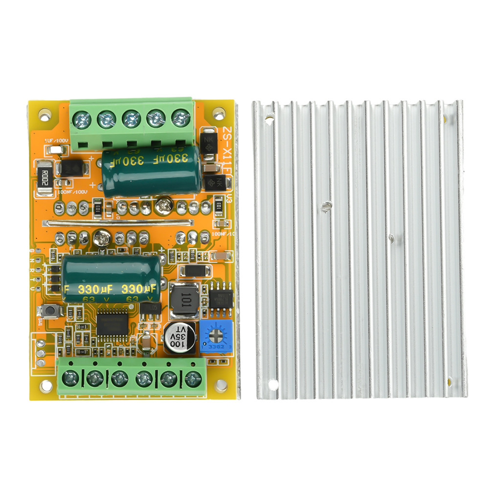 DC 5-50V 12V 24V 48V 300W BLDC Three Phase DC Brushless Motor Controller PWM No Hall Motor Control D