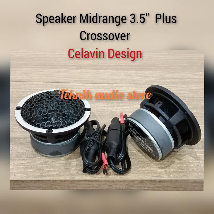 Speaker Midrange Celavin plus Crossover