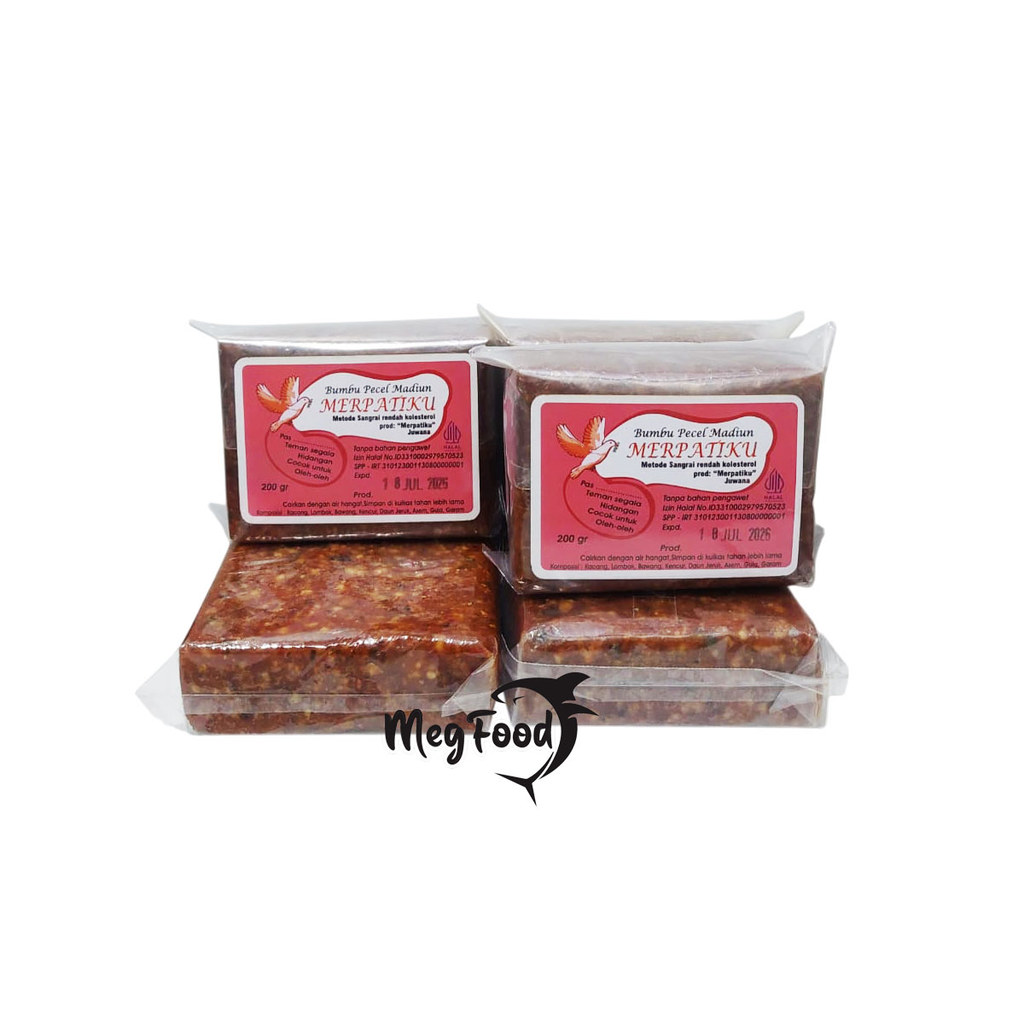 MERPATIKU Bumbu Pecel Madium / Sambal Kacang Madium 200 gram