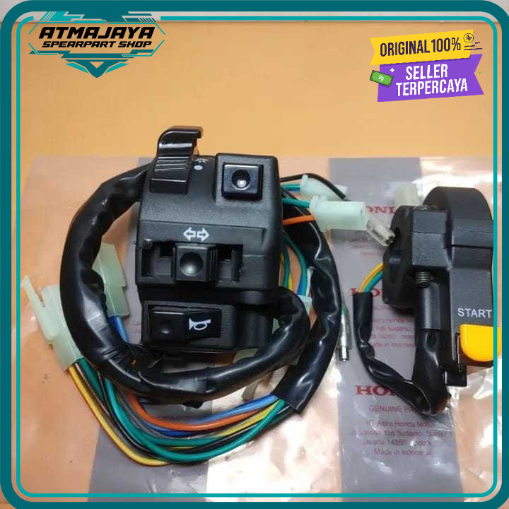 holder saklar kiri kanan set Honda Supra x lama Supra fit lama saklar kiri saklar kanan Supra lama