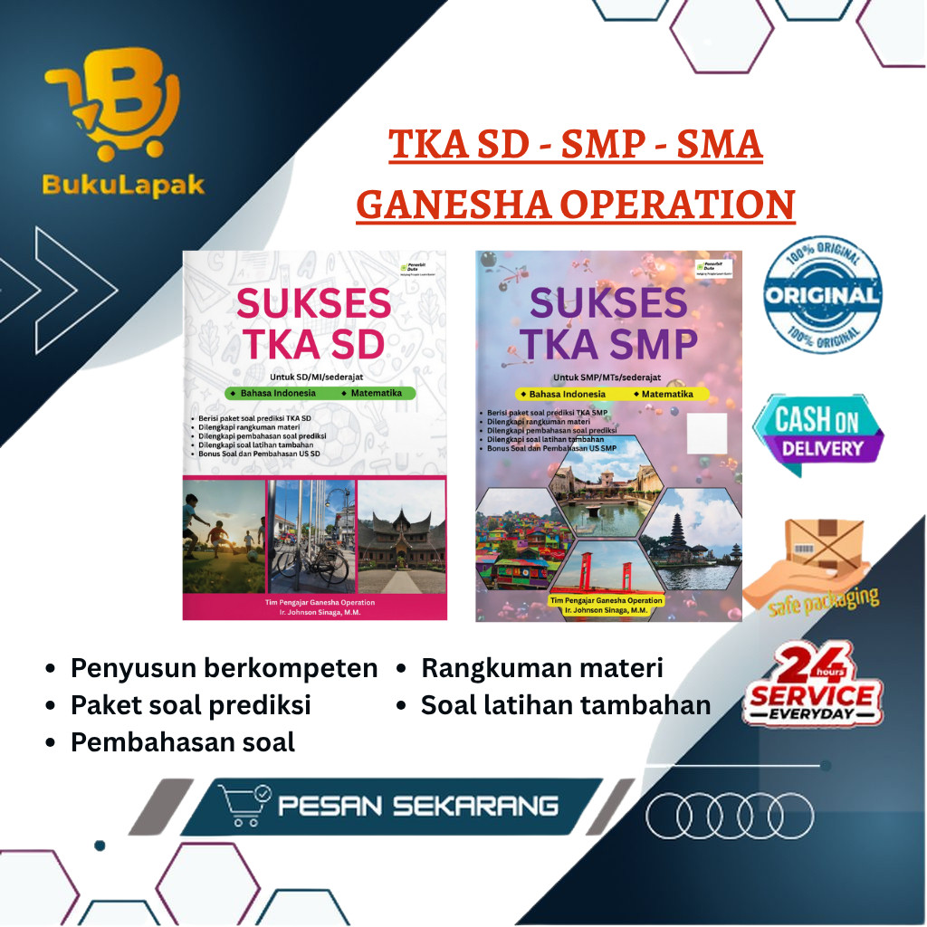 (Futtura) BUKU TKA GO (SD - SMP - SMA) - SUKSES TKA SMA SAINTEK - SUKSES TKA SMA SOSHUM - SUKSES TKA