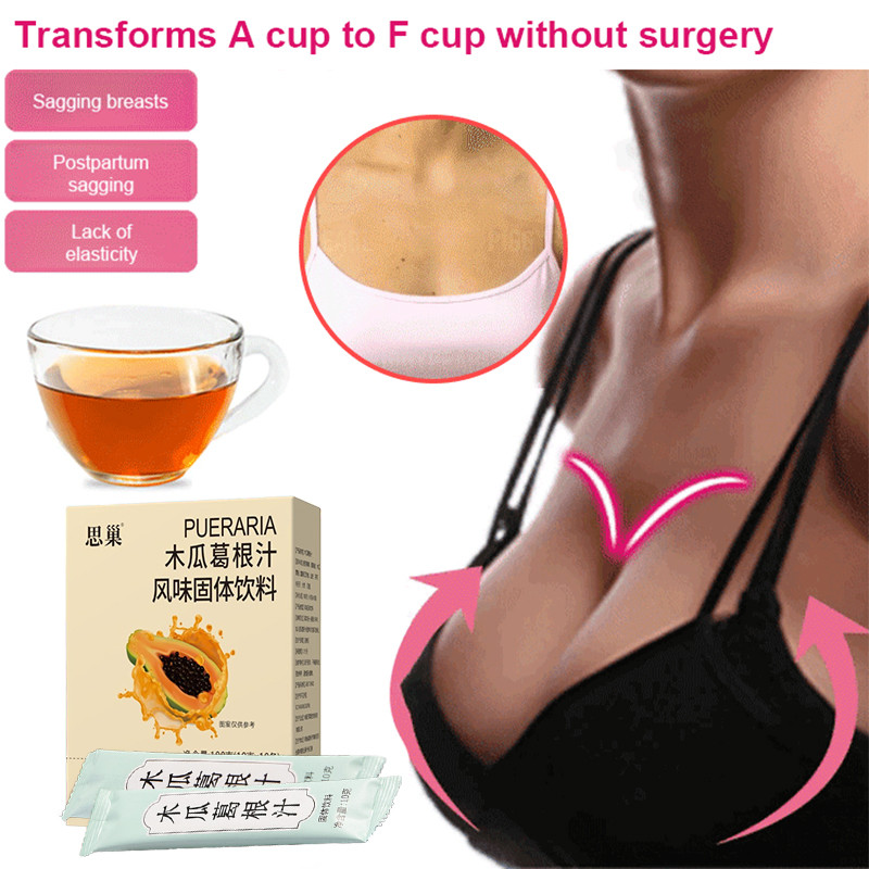 Praktis & Cepat Saji Bubuk Pepaya & Pueraria Mirifica - Ekstrak Alami Untuk Kesehatan Payudara/Peraw