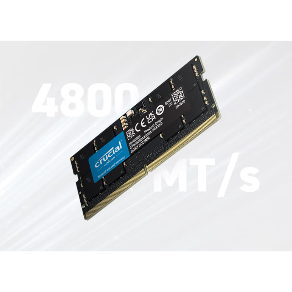 Crucial ddr5 16GB 5600mhz ram SOMM DDR5 RAM  Timing CL46 Voltage 11V Laptop Memory Module 260 Pin DD
