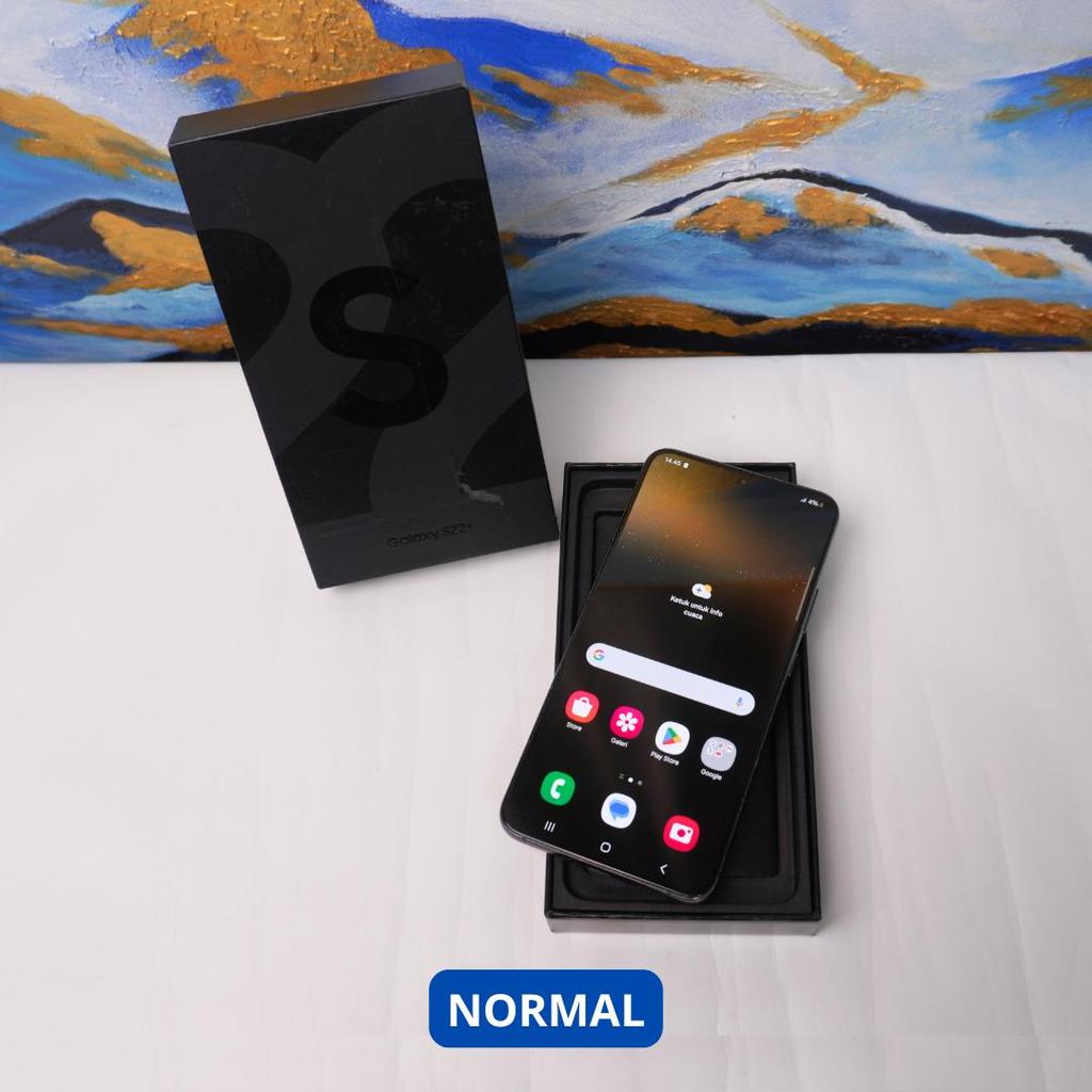 SAMSUNG S22+ 8/256 GB HP SECOND ORIGINAL SINAR MUTIARA CELL