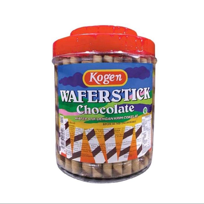 Kogen wafer stick coklat 600gr toples