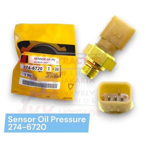 Sensor Oil Pressure - 274-6720 - CAT 320D - Sensor Tekanan Bahan Bakar / Sensor Pressure Oli