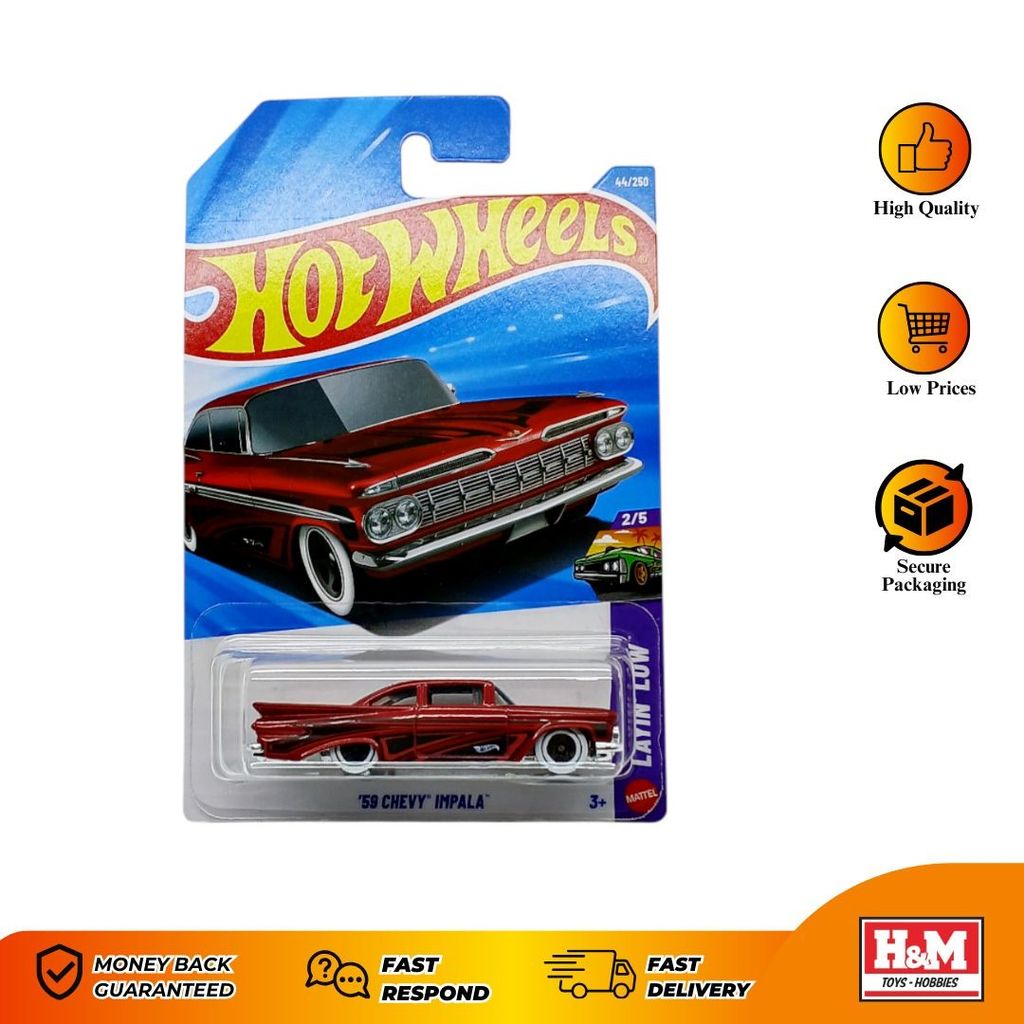 Hot Wheels 59 Chevy Impala Merah - A 2026