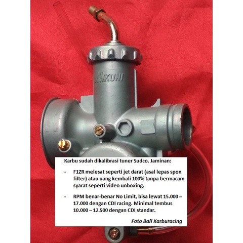 Karbu Racing F1ZR setingan Sudco jaminan RPM No Limit tembus 15.000