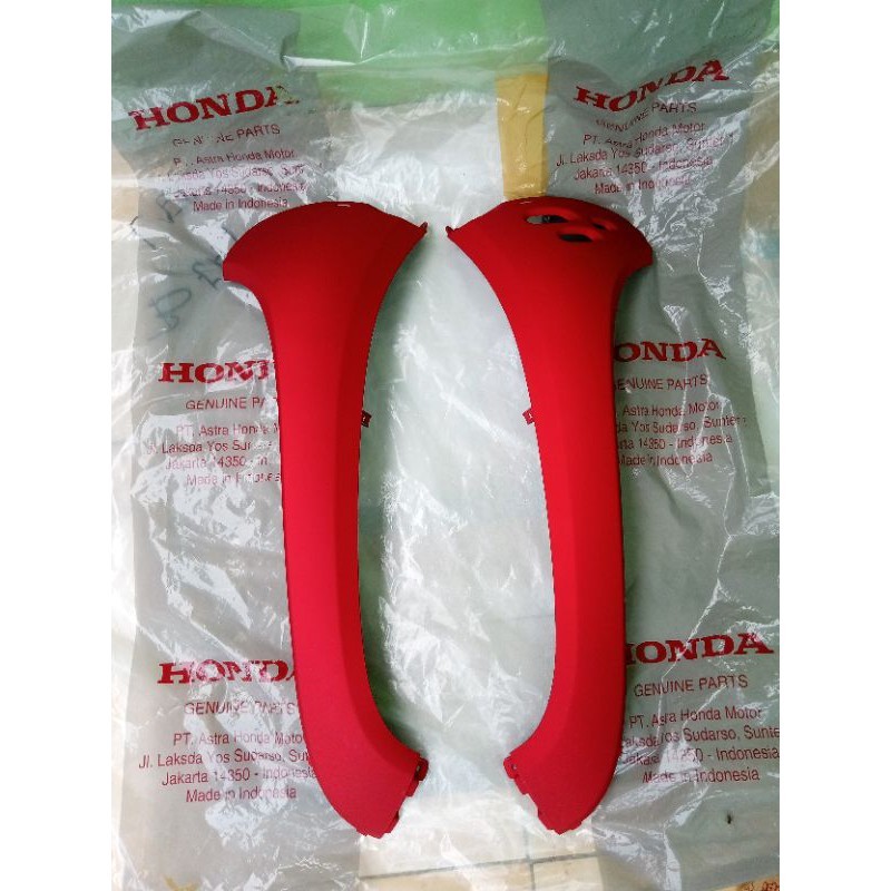 Sayap samping kap body depan scoopy new esp prestige K2F 2021 merah Dof original