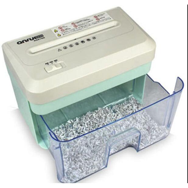 Electric Small Paper Shredder File Shredder for Office and Household Highpower Electric Paper Shredd