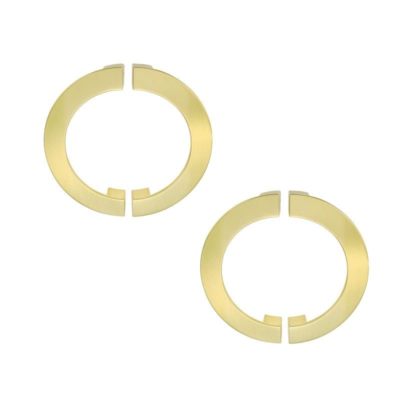Modern Tarikan Lemari Dapur Semi Circle Handle Lemari Minimalis Gagang Pintu Lemari Tarikan Pintu