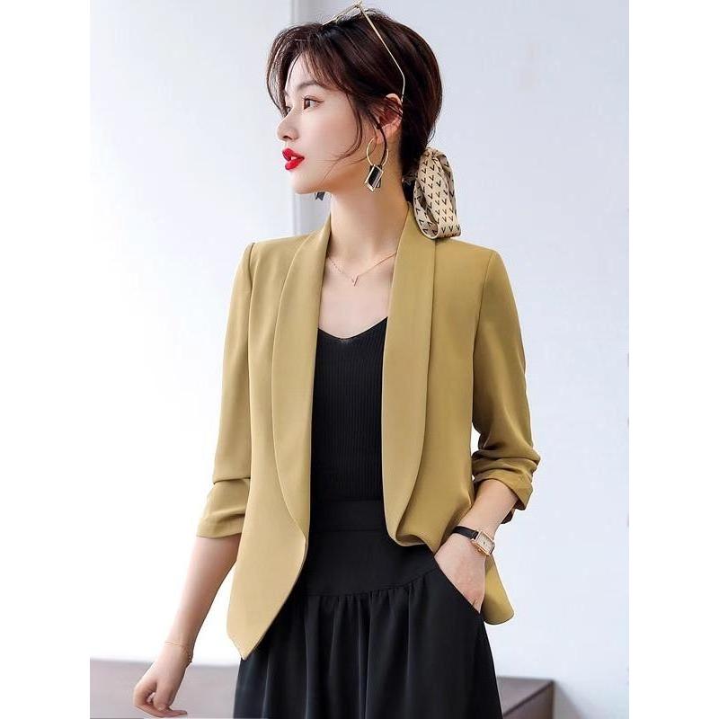 Hertha Duga spring outer blazer batik wanita premium elegant lengan panjang base coat blazer wanita 