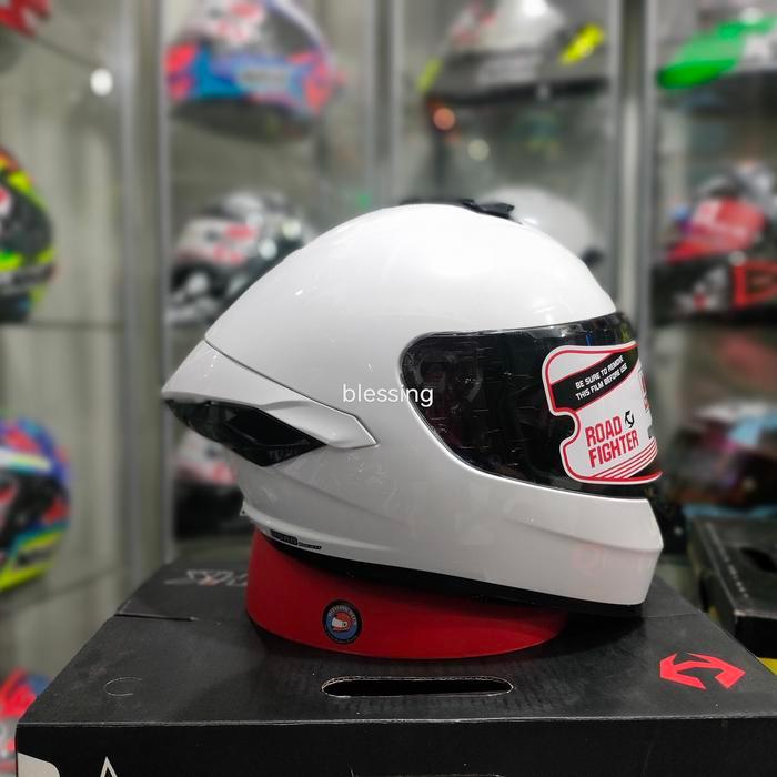 NHK MARK 1 ELITE SINGGLE VISOR SOLID HELM FULL FACE - dim grey doff, M