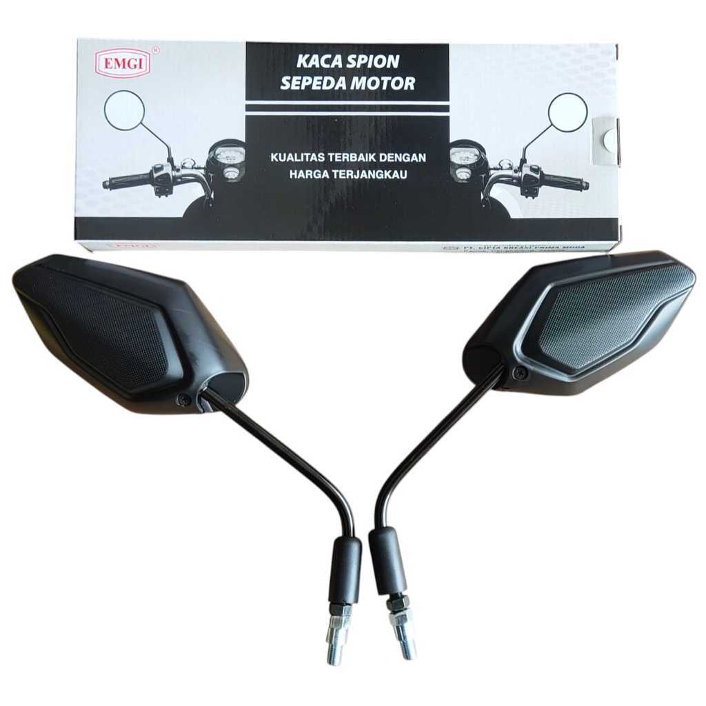 Spion Motor Vario 150 VARIO ALL NEW 125 eSP LED Model Kaca Cembung Kualitas Ori merk EMGI 9232
