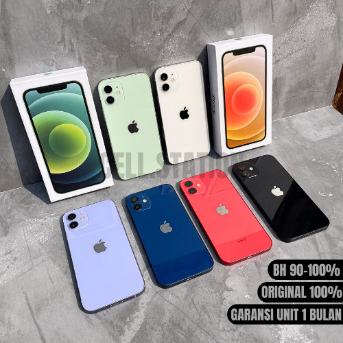 iphone  12 11 xr xs max x 7p se normal no minus second original 512gb/256gb/128gb/64gb fullset mulus