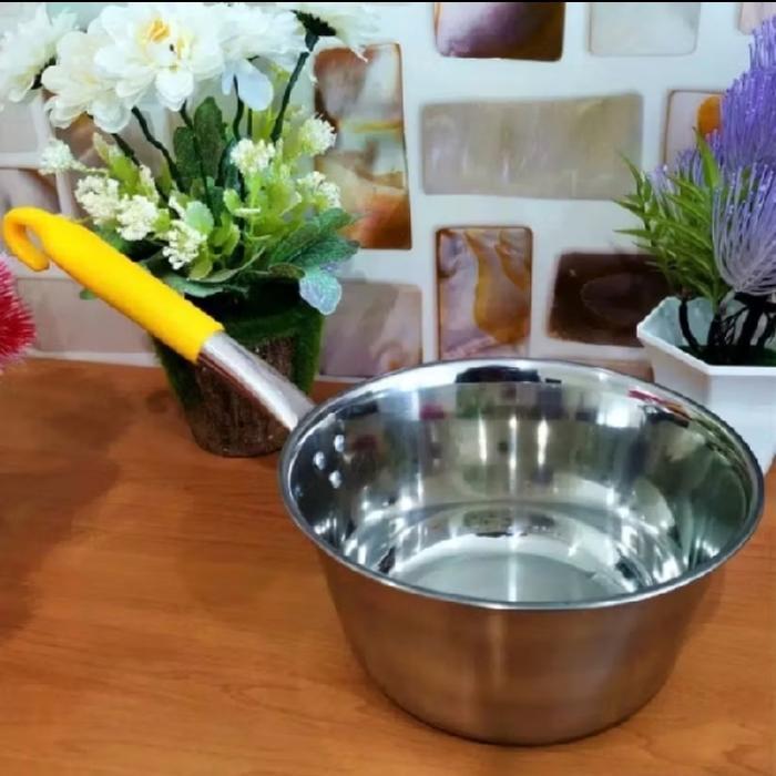 panci susu stainless panci masak mie instan 16cm 18cm - 16 cm
