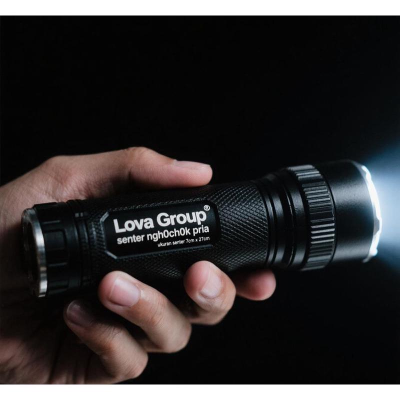 BEST NEW PRODAK Senter BUSSY Portable LED Super Batre A3