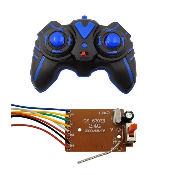 Module PCB Remot Mainan RC Excavator 7Ch Remote Control 2.4Ghz GS-6221T GS-6202R 2.4G Universal