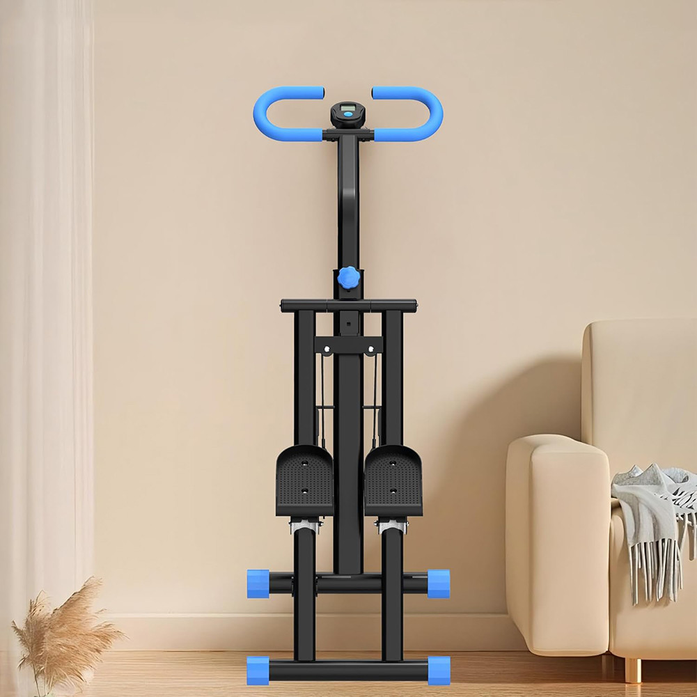 Metal Stair Climber Multifunctional Large Pedal Vertical Climber Machine Indoor Sports Fitness Equip