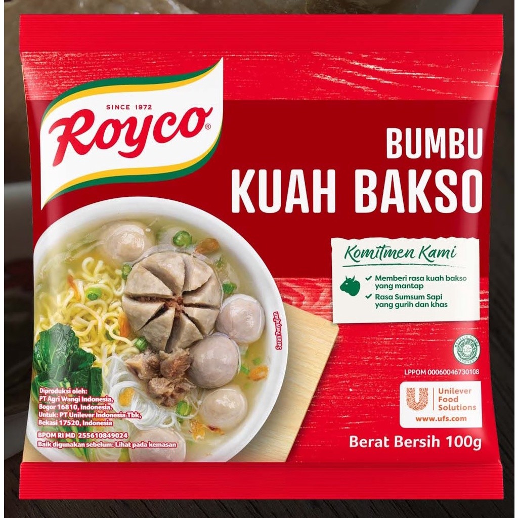 Royco Bumbu Kuah Bakso 100gr Sumsum Sapi