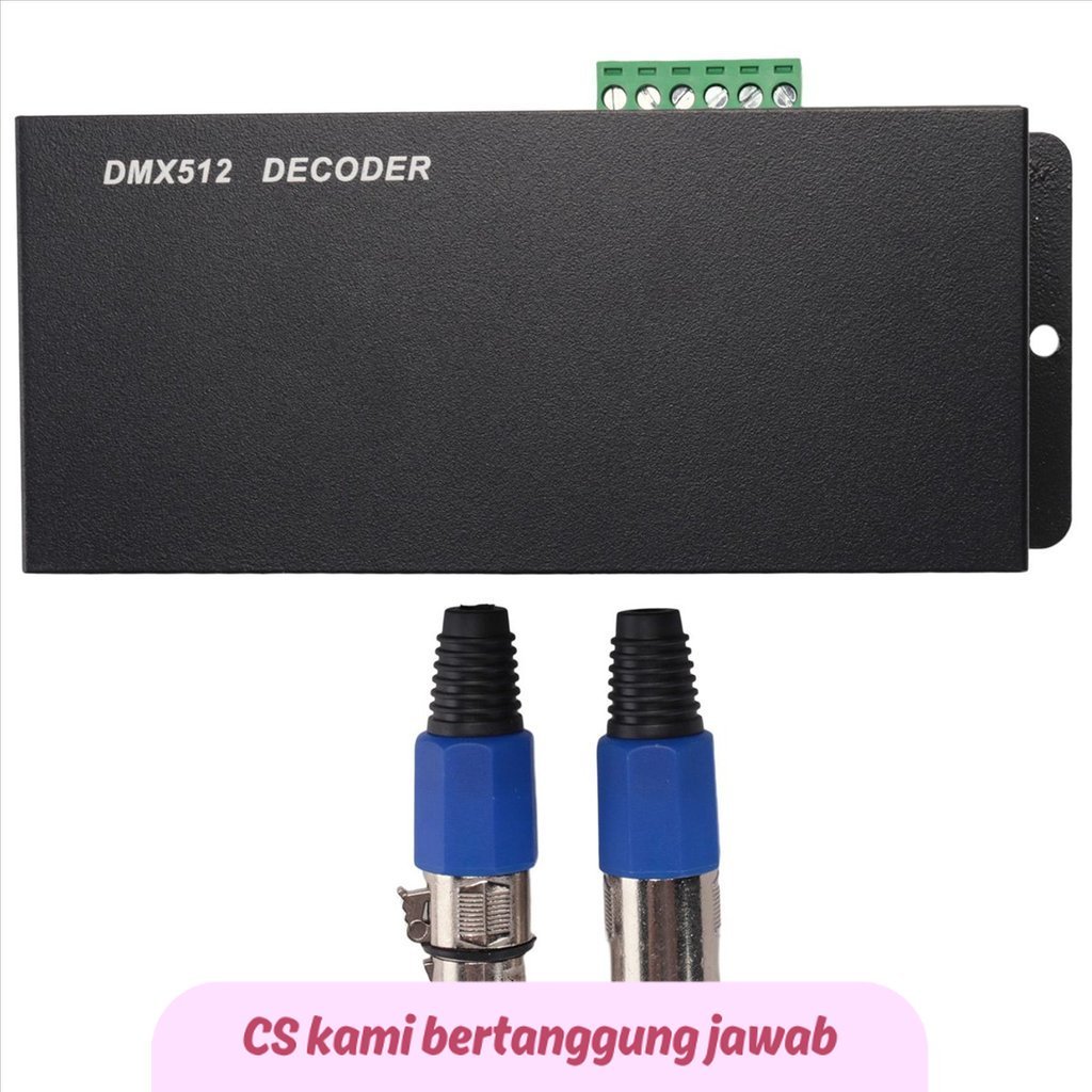 SS A003 3CH DC1224V RGBW 512 Decoder LED Controller RGB LED DMX512 Decoder, DMX5123CH