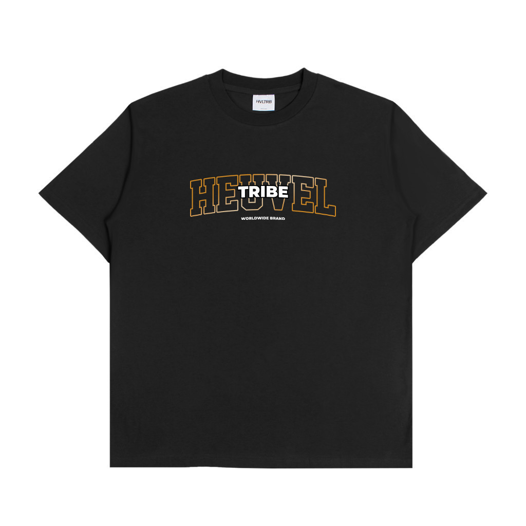 Heuvel Tribe T-Shirt Worldwide Kaos Pria Kaos Distro Cowok KEREN