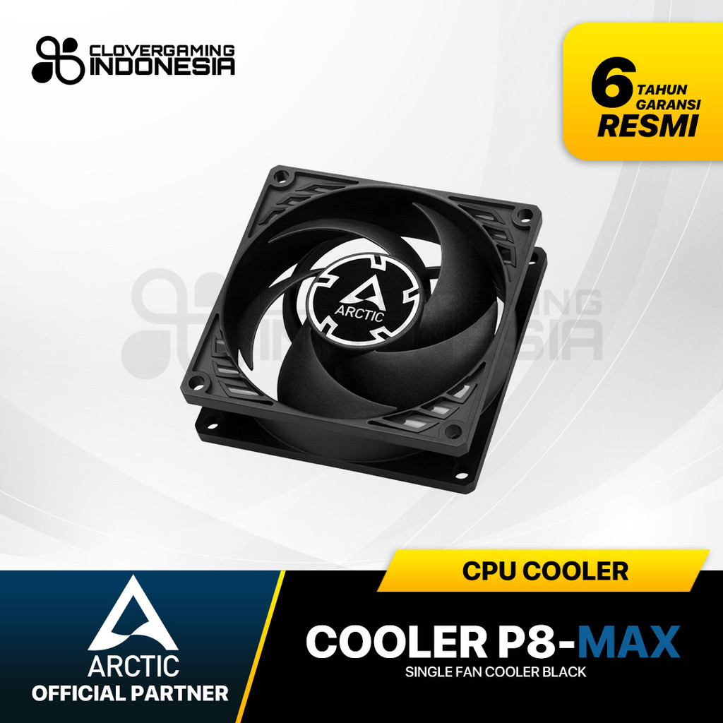 Arctic P8 P-8 Max Single Pack Fan Case 5000RPM 80 mm Fan Kipas Casing