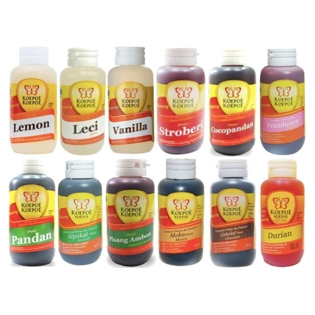 Pasta Kupu 60 ml Perisa Makanan Minuman Koepoe / Koepoe Pasta Perisa 60ml - Aneka Rasa - KDY