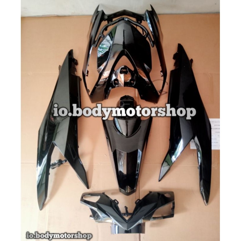 BODY HALUS BEAT NEW CBS / DELUXE / ISS HITAM 2022 2023 PLUS STIKER Berkualitas