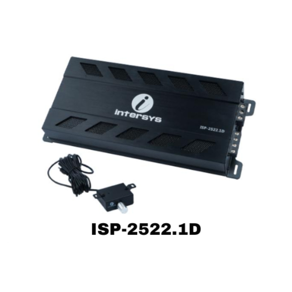 Power Monoblock Intersys ISP-2522.1D Class D Amplifier – Bass Powerful & Efisien