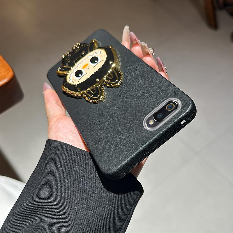 HP Soft Casing Case Silikon Untuk OPPO A1K A 1K CPH1923 Casing Phone Cover Kartun Kelinci Mengurung 