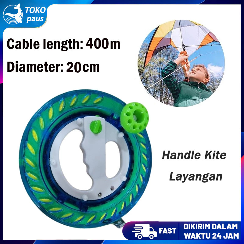 Alat Gulung Benang /Layangan Handle Kite /Layangan Dengan Kunci Pegangan Benang/ Layangan Besar Peng