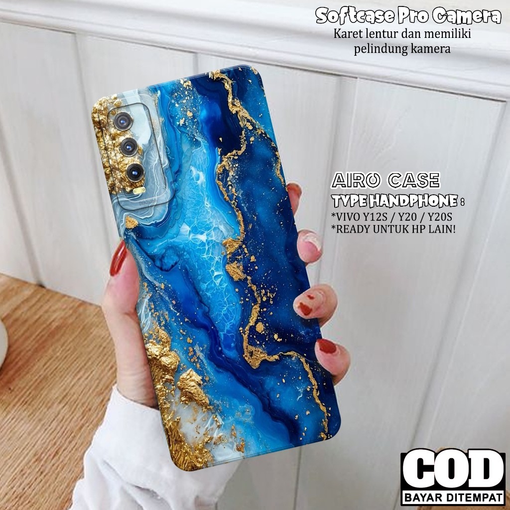 Softcase VIVO Y20 /Y20S /Y12S Terbaru Case VIVO Y20 /Y20S /Y12S Fashion Case ABSTRAK Casing VIVO Y20