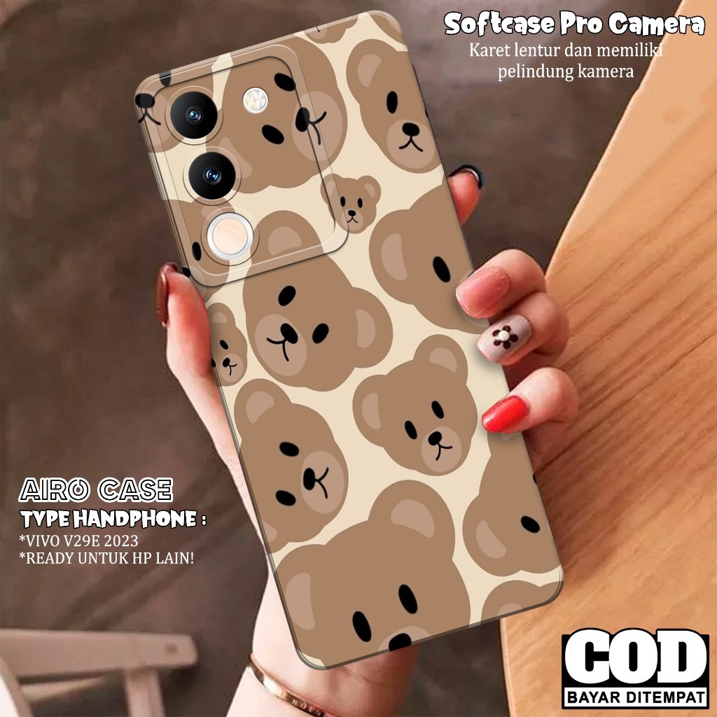 Softcase VIVO V29E 5G 2023 Terbaru Case VIVO V29E 5G Terbaru Fashion Case KARTUN Casing VIVO V29E 5G