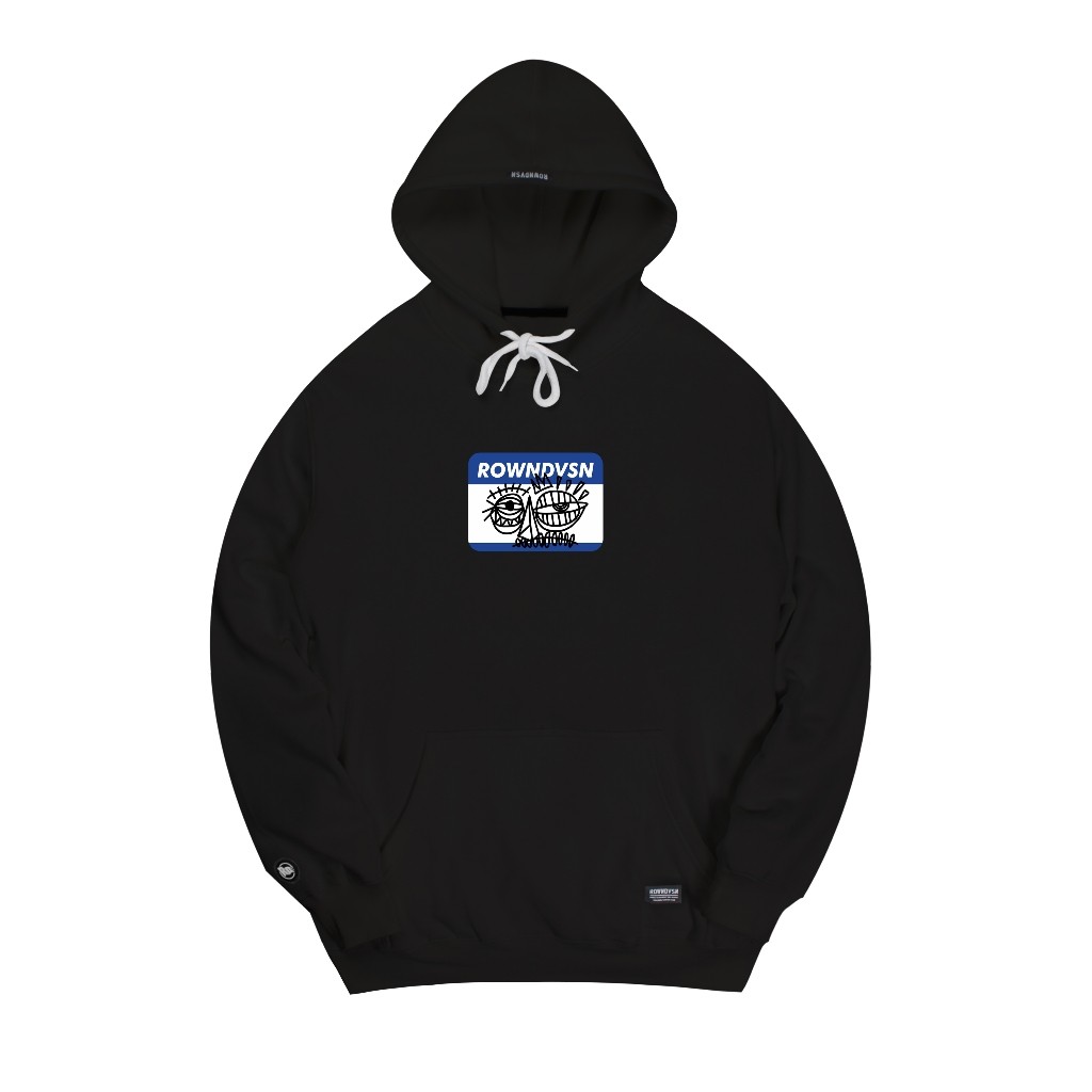 Rown Division Official Pullover Hoodie - Rowndvsn Jaket Slappy Black