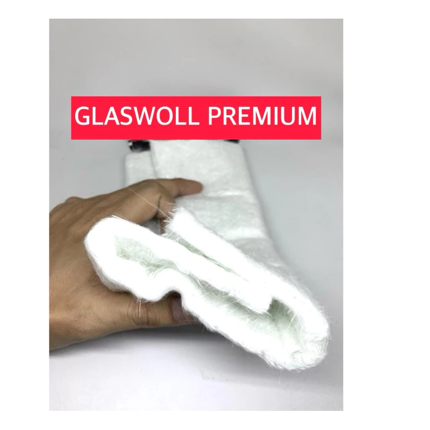 Gasbul Glaswoll Peredam Knalpot Motor Tahan Panas Universal