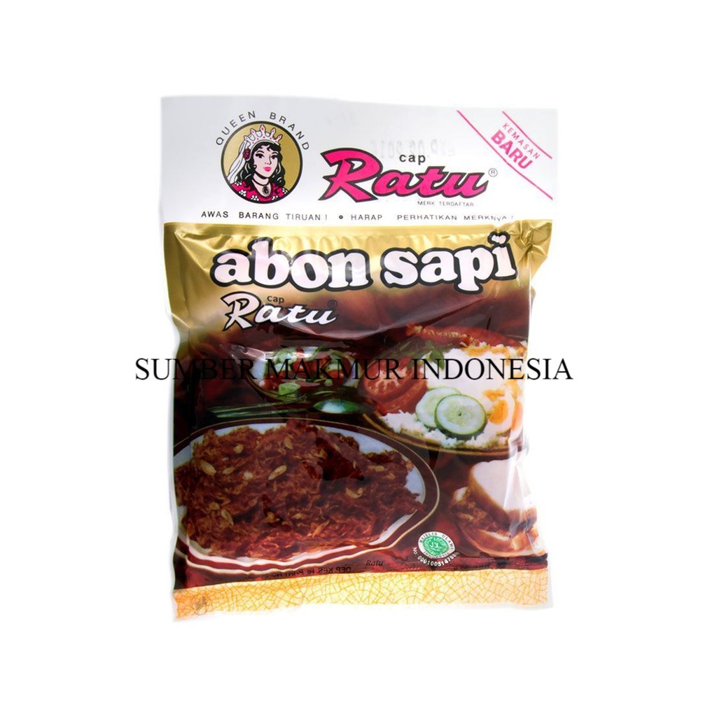 Abon Sapi Cap Ratu Original Isi 10 Pcs