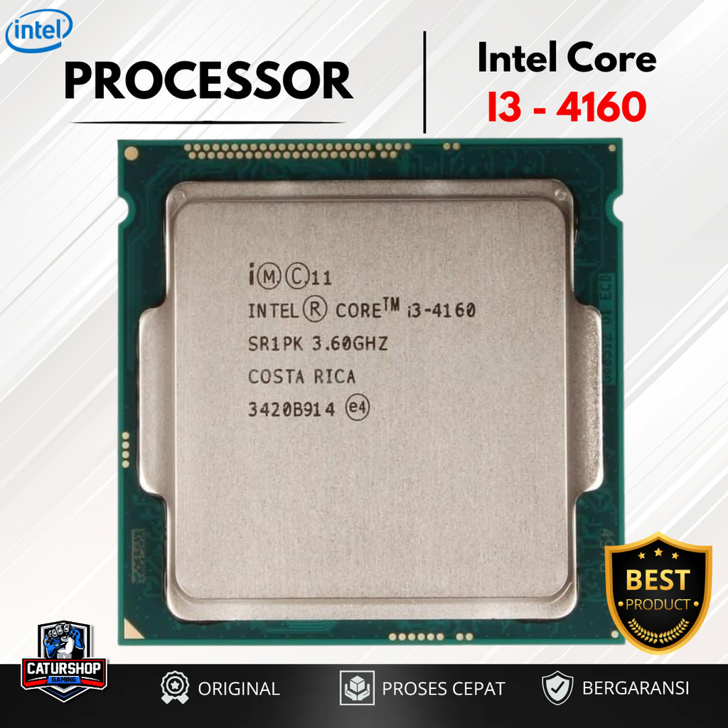 Processor Core i3 4160 3.6Ghz Socket 1150  / Cpu Intel I3 4160 / I3 4160